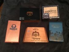 Lot of 5 Cigar Boxes picture