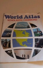 Scholastic/Hammond World Atlas Book 1973 Edition picture