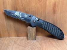 Rare Benchmade 553 Griptilian Tanto 154CM Combo Blade “Soldier Medic” USA GREAT picture