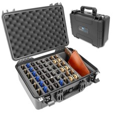 CASEMATIX 48 Folding Knife Case Waterproof EDC Knife Organizer with Storage picture