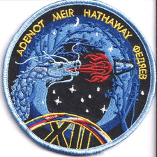 Authentic CREW-12 NASA SPACEX ISS Mission CREW DRAGON SPACE PATCH picture