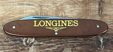 Victorinox Switzerland Stainless Rostfrei 2 Blade Pocket Knife Longines Ad picture