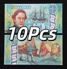 Lot 10 Pcs, Antarctica, 2, 2020, Private Issue Polymer, New Design, UNC picture