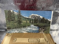 Vintage Coors Sign Mountain Stream Scene Insert Only - READ picture