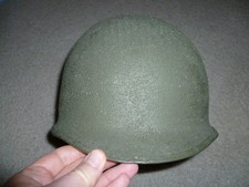 Rare repro WW2 US Army D-bale M2 airborne / paratrooper helmet w/ liner   picture