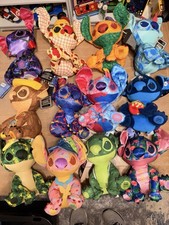 STITCH CRASHES DISNEY Lot - Complete Plush Set 1-12 NEW With Tags picture