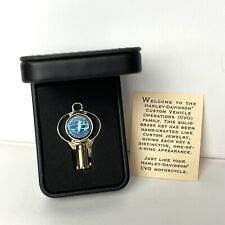 Harley Davidson CVO Key gold new in box for display CVO Owners collector picture