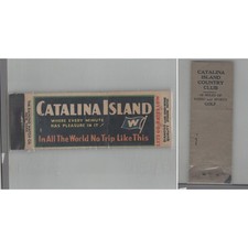 Matchbook Cover Catalina Island Catalina Island CA picture