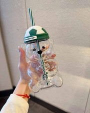 NEW Starbucks Bearist Bear Cold Cup Soccer Football World Cup Limited Gifts picture