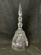 Vtg. Crystal Bell w/Pinwheel Pattern, 8