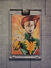 2026 Topps Marvel Vault PHOENIX JEAN GREY Premier Sketch Encased 75p Hugh Vogt picture