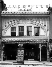 1905 Fischer Vaudeville Theater, LA, CA Old Photo 8.5