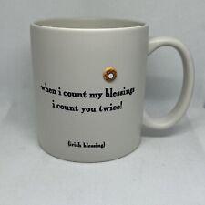 QUOTABLE Mugs 2015 Irish Blessing G170 Coffee Cup 14 oz NEW picture