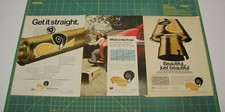 1969-1971 AP Golden Ram Performance Muffler Magazine 3 Ad Lot Pontiac Firebird picture