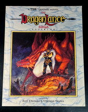 Dungeons & Dragons DRAGONLANCE SAGA 2 1st Print 1988 TSR DC Comic Graphic Novel picture