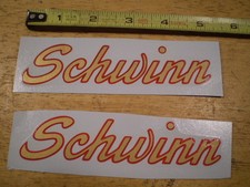 Mint Original Prewar & Early Postwar Schwinn Mens Tank Bicycle Decals  picture