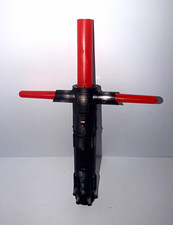 Star Wars Kylo Ren Crossguard Lightsaber Toy Red Blade Black Hilt picture