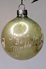 VTG pre WWII Glass Jack Be Nimble Pictured BALL Christmas Ornament Shiny Brite picture