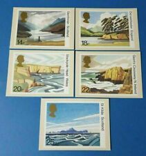 Set of 5 Vintage 1981 Postcards, British Landscapes BT3 picture