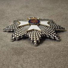 UK Medal Royal Victorian Order Grand Cross Breast Star Reproduction Historical  picture