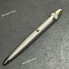 NEW ROLEX Luxury Silver Platinum Ballpoint Pen AD VIP Collectible picture