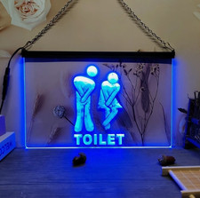Funny Toilet LED Neon Light Sign Wall Decor [*DELIVERY WITHOUT EXTRA TAX*] picture