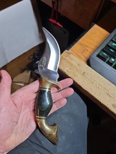 Rare Beaver USA Fixed Blade Knife Iron Mountain Custom USA Skinner 098 picture
