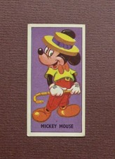 1957 - Barratt - Mickeys Sweet Cigarettes Disney - MICKEY MOUSE - #48 Dark Back picture