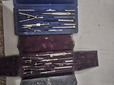 Vintage Dietzgen Commander Mechanical Drafting / Drawing Instrument Set picture
