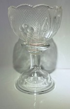 BNIB VTG Crystal Clear Industries Manhattan Parisian Candle Lamps Set of 2 Fairy picture