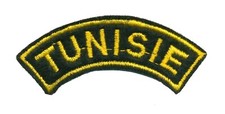 French Army Tunisie (Tunisia) shoulder title  picture