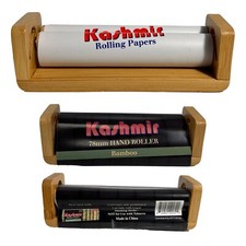 Rolling Papers Machine | Bamboo Hand Roller for rolling papers pack of 3 picture