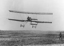 Farman Iii Sport/Exhibition Plane In Flight Old Aviation Photo picture
