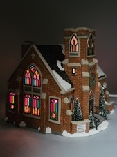 Vintage Dept 56 Original Snow Village New Hope Church 1997 Retired No Box Nice picture