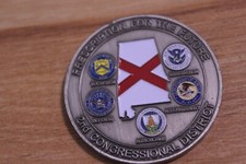 US Tax System 2nd Congressional District Challenge Coin picture