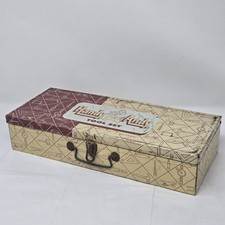 VTG Handy Andy tool set steel Empty box from Skil-Craft 1950’s Red Beige 15