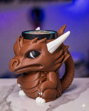 The Frost Drake: Dragon Ice Cream Pint Holder | Multi-Color Options -MADE IN USA picture