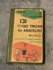 131 Magic Tricks For Amateurs ca. 1958 Will Dexter picture