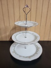 3 Tier Serving Tray Vintage Noritake China 