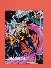 1994 WILDC.A.T.S. PLAYMATES CARD #14 HELSPONT ACTION FIGURE PACKAGE INSERT picture