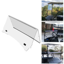 Clear Windshield for 1994-2014 EZGO TXT & Medalist Folding Golf Cart Clear Fold picture