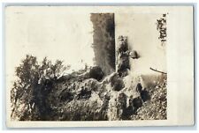 1907 View Of Palisades Cedar Rapids Mount Vernon Iowa IA RPPC Photo Postcard picture