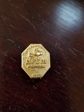 VINTAGE NATIONAL NFSM 1959 PIN BACK PIN   picture
