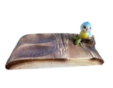 Vintage rare Norcrest Bluebird on log Spoon Rest picture