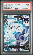 PSA 9 Boeuf Burst Alternate Art OP12-060 One Piece Legacy of the Master P1 picture