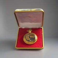 Reuge Vintage Pendant music box swiss “dark eyes” ORIGINAL BOX Incredible Find picture