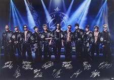 EXILE B2 Original Poster with Printed Signature Japan Used Japan picture