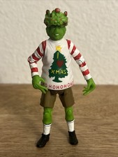 The Grinch Ugly Sweater How The Grinch Stole Christmas 4” Figure Rare 2000 Toy picture