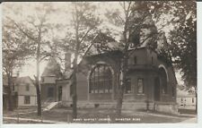 First Baptist Church - Hiawatha, Kansas 1911 RRPC Postcard  C4 picture