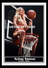 Sydney Sweeney Art Card Blank Back  All New picture